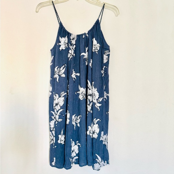 Abercrombie & Fitch Trapeze Swing Dress Floral Print Size XSP - Picture 2 of 6